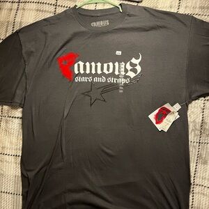 Famous Stars & Straps Men's Gray T-Shirt